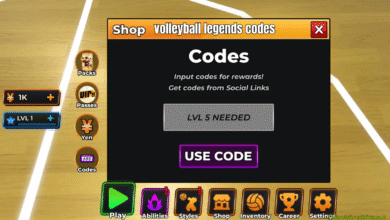 volleyball legends codes