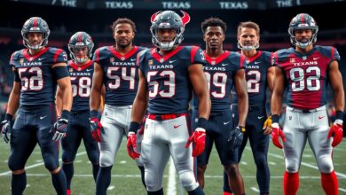Houston Texans New Uniforms