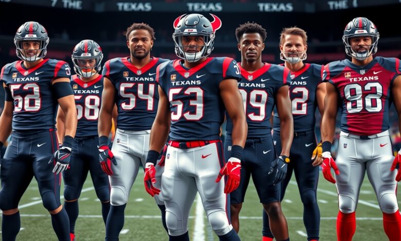 Houston Texans New Uniforms
